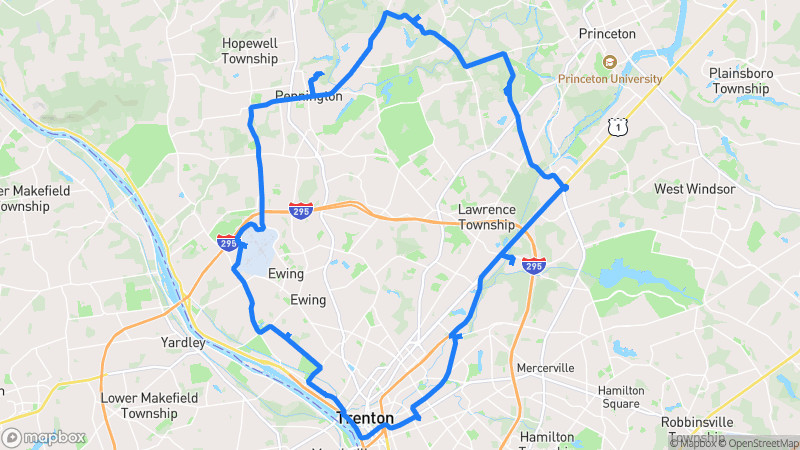 Photo of route Princeton Countryside Loop in Trenton, New Jersey, United States
