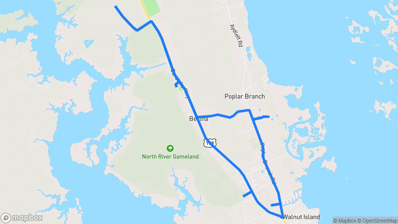 Photo of route Currituck Sound Coastal Loop in Grandy, North Carolina, United States