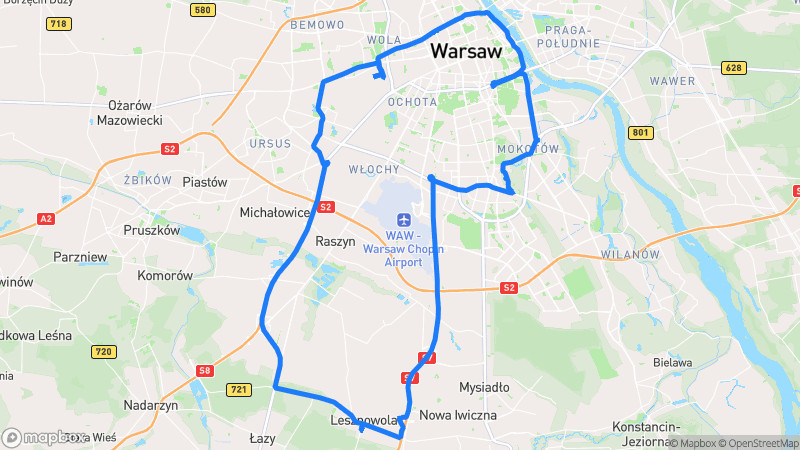 Photo of route Warsaw Countryside Loop in Warsaw, Mazovia, Poland