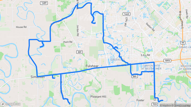 Photo of route Fulshear Loop Scenic Drive in Richmond, Texas, United States
