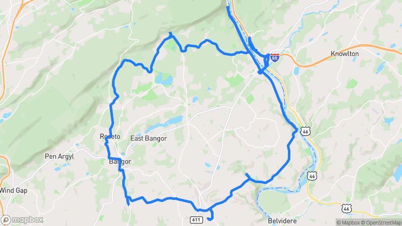 Photo of route Pocono Mountain Byway Loop in Bangor, Pennsylvania, United States