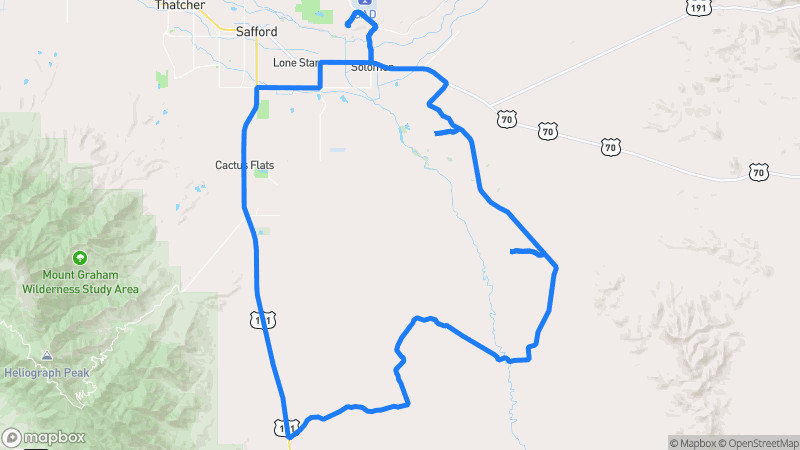 Photo of route Coronado Mountain Loop in Safford, Arizona, United States