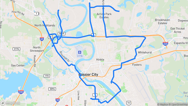 Photo of route Cross Lake Scenic Loop in Shreveport, Louisiana, United States