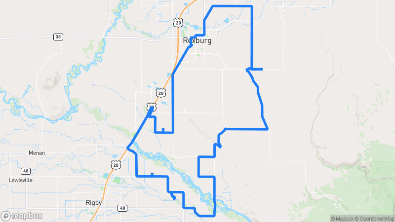 Photo of route Snake River Splendor Loop in Rexburg, Idaho, United States