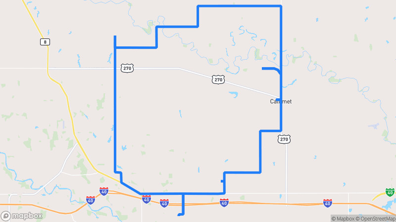 Photo of route Red Rock Canyon Loop in Calumet, Oklahoma, United States