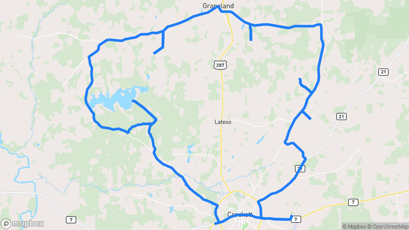 Photo of route East Texas Pines Scenic Loop in Houston County, Texas, United States