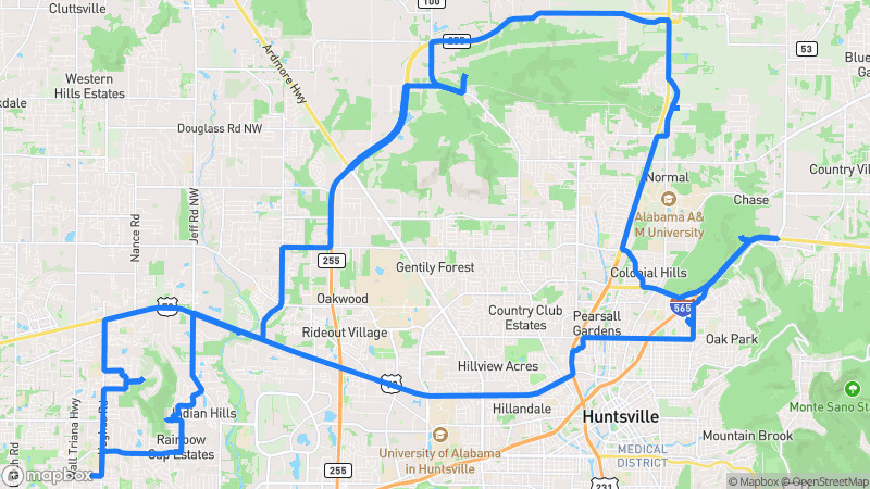 Photo of route Monte Sano Skyline Loop in Madison, Alabama, United States