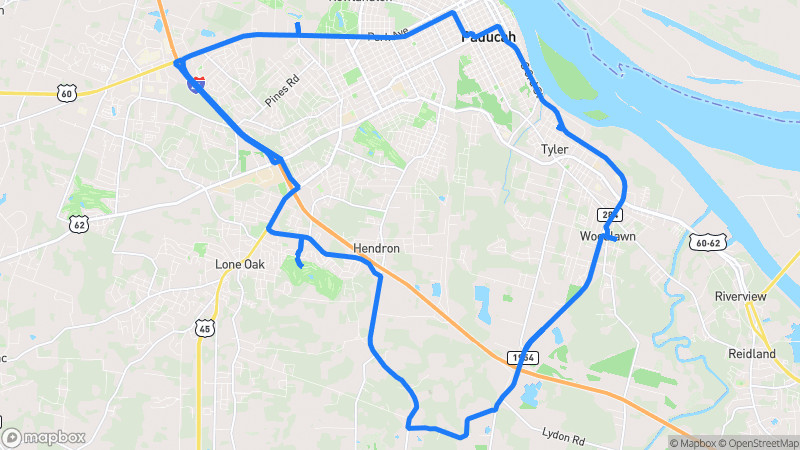 Photo of route Shawnee Forest Scenic Loop in Paducah, Kentucky, United States