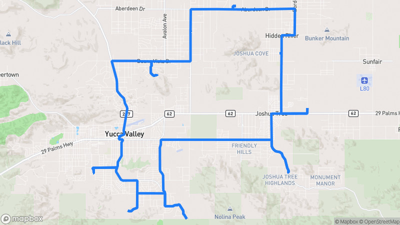 Photo of route Joshua Tree Wilderness Loop in Yucca Valley, California, United States