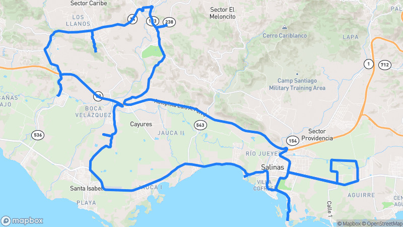 Photo of route Ponce Coastal Loop in Santa Isabel, Puerto Rico, United States