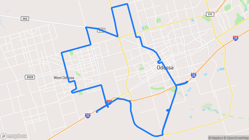 Photo of route Midland Desert Panorama Loop in Odessa, Texas, United States