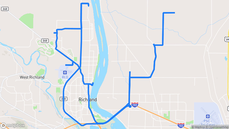 Photo of route Columbia Riverside Loop in Richland, Washington, United States