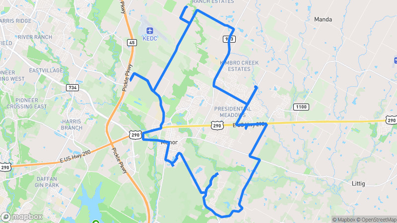 Photo of route Lake Pflugerville Scenic Loop in Manor, Texas, United States