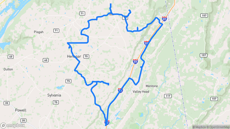 Photo of route Lookout Mountain Scenic Loop in Henagar, Alabama, United States