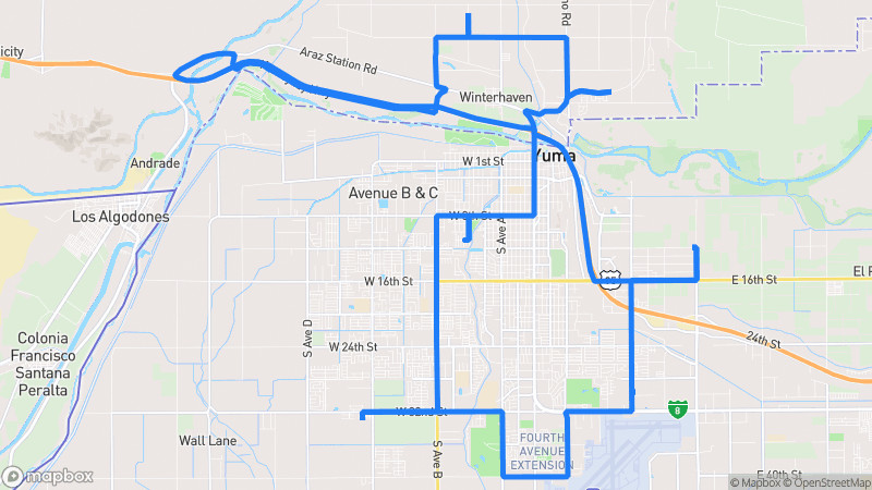 Photo of route Yuma Desert Scenic Loop in Yuma, Arizona, United States
