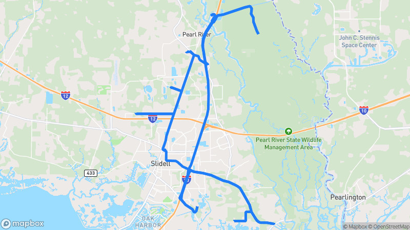 Photo of route Hancock County Coastal Loop in Slidell, Louisiana, United States