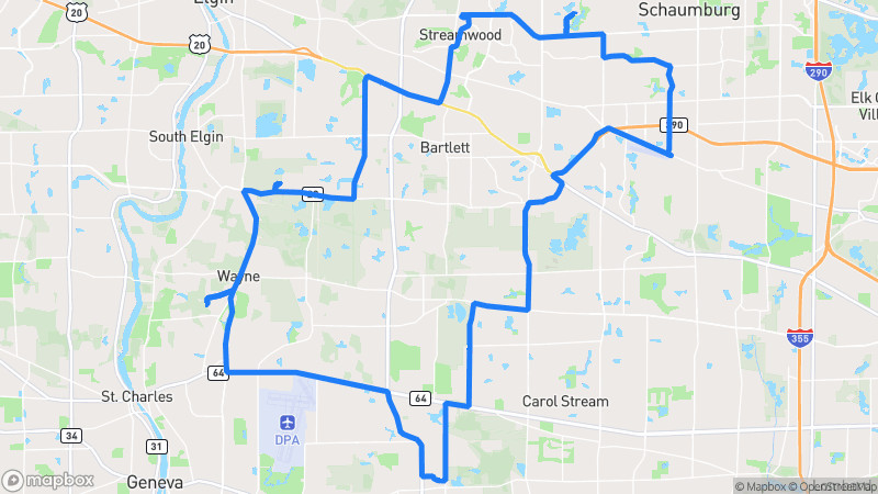 Photo of route Fox River Scenic Loop in Roselle, Illinois, United States