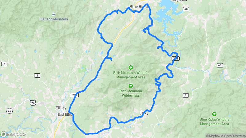 Photo of route Ellijay Mountain Loop in Blue Ridge, Georgia, United States