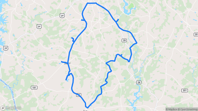 Photo of route Anderson County Highland Loop in Iva, South Carolina, United States