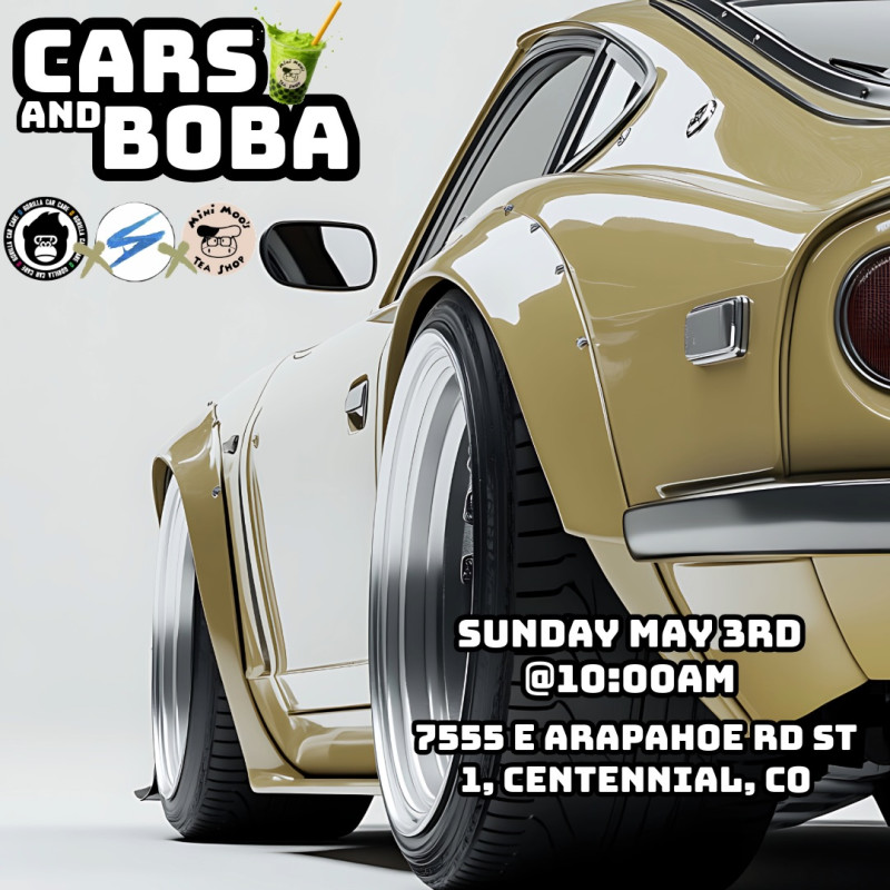 Boba Rally Cars and Boba Centennial | Garage App Events