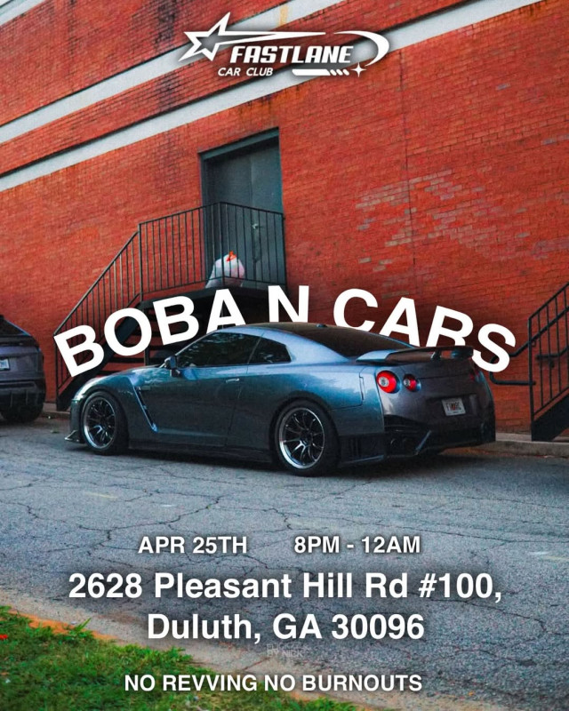 Boba Rally Boba N Cars Duluth | Garage App Events